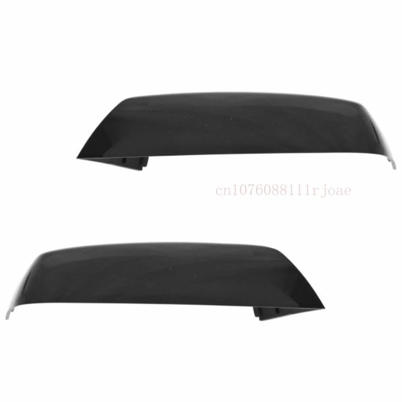 2pcs Black Left Right Rear Mirror Cover Shell Cap For Chevrolet Silverado 1500 2500 3500 2014-2019 for GMC Sierra 1500 2500 3500