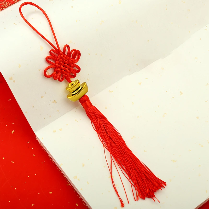 مهرجان الربيع الصيني 2026 قلادة حمراء لمركز التسوق لتزيين المنزل قلادة سنة الحصان #4