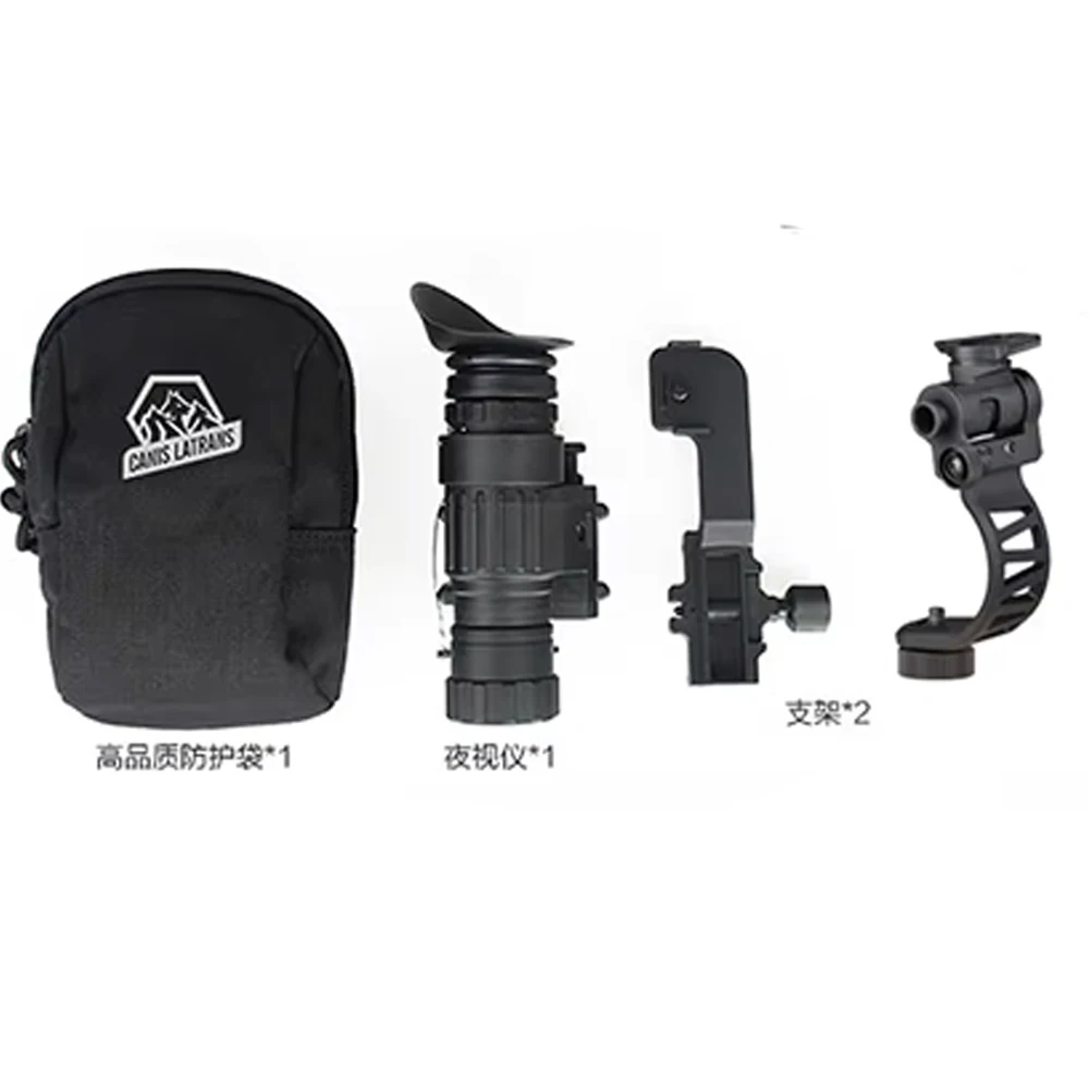 

Digital Night Vision, PVS-14 IR Night Vision Monoculars with J-Arm for Helmet, Picatinny Rail Adapter, for Night Patrol Hunting