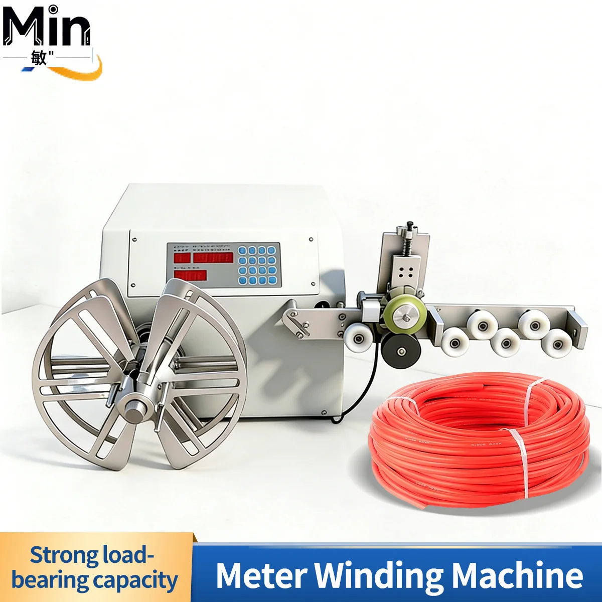 Automated Touch Screen Wire Binding Twist Tie Machine Meter Counter for Wire Harness Cable Coiling Metering Industrial Binding
