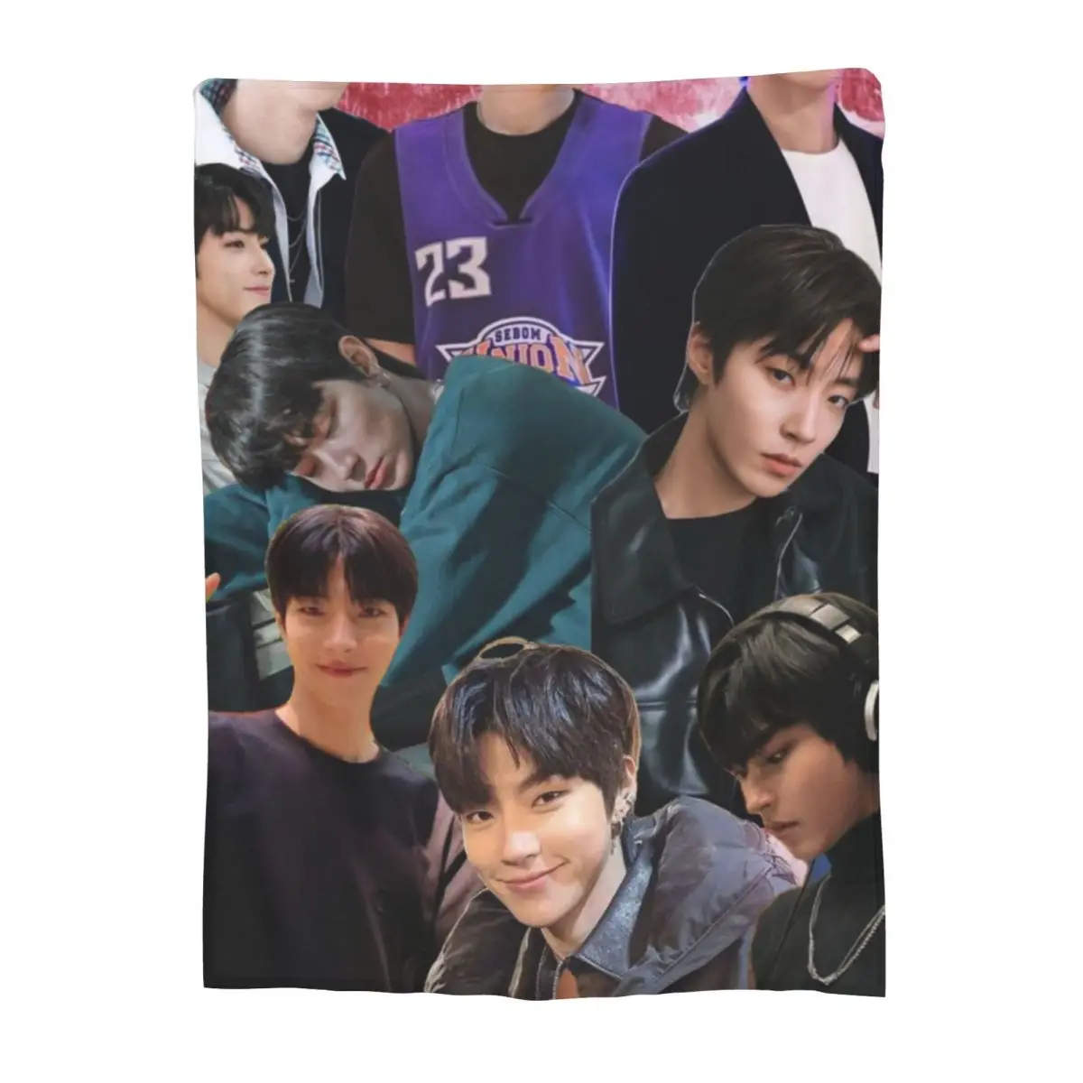 Hwang In Yeop blankets Warm Flange blankets Soft and comfortable blanket picnic blanket birthday gift
