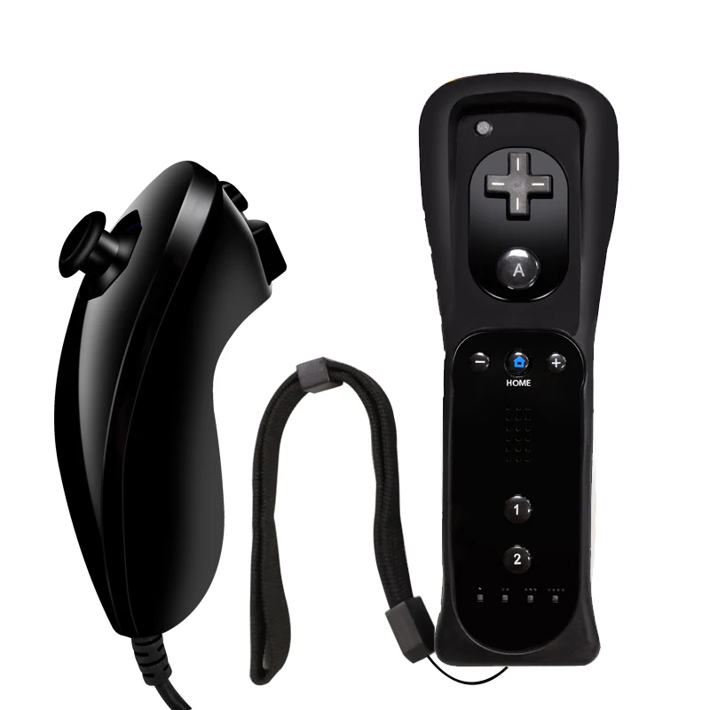 Ohne Motion Plus-Fernbedienung für Wii Remote Gamepad für Nintendo Wii Games Control mit Silikonhülle