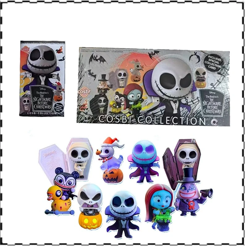 

Original Hot Toys Christmas Eve Horror Second Blind Box Trendy Halloween anime Role model toy Doll Girl Gift Ornaments