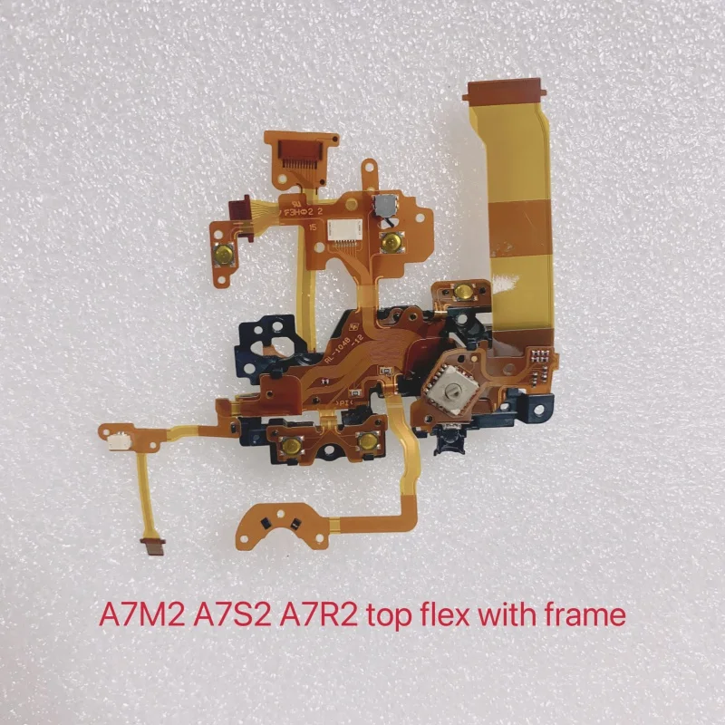 New Original camera body top cover shutter button flex cable for Sony a7m2 a7s2 a7r2 A7II a7sm2 a7rm2 repair parts