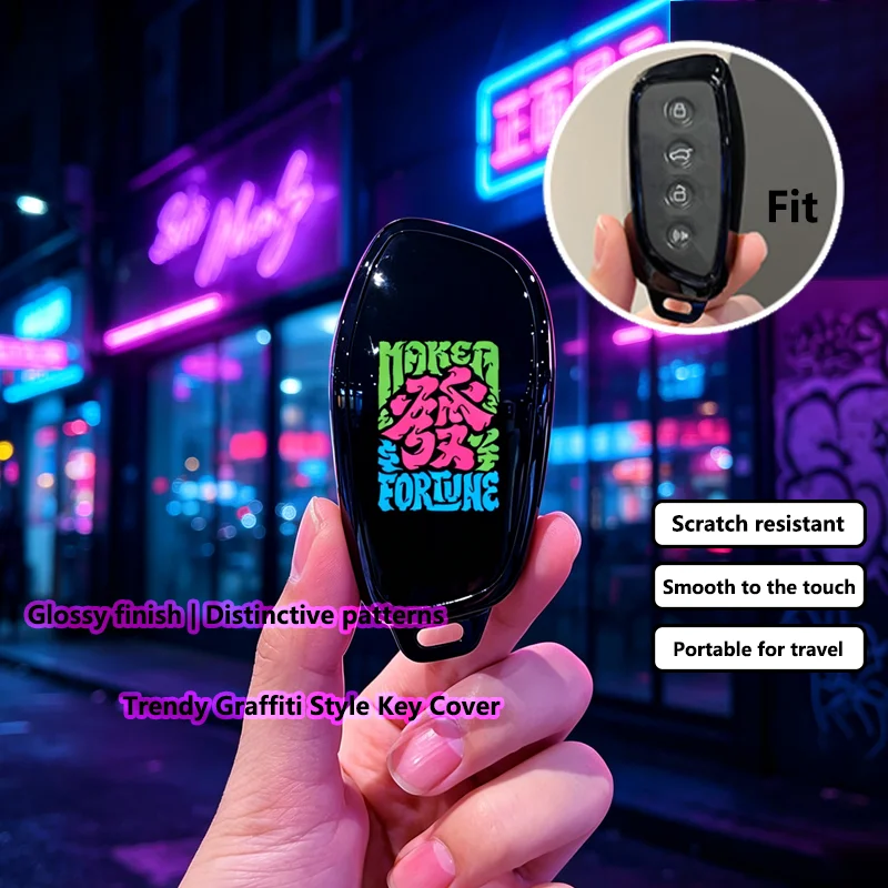 Fashion for Great Wall Haval H6 2024 H9 2024 H2 M6 Cool Dog Plus Owl Dragon MAX F7 F7X F7H H8 H3 Car Key Case Cover Fob Holder