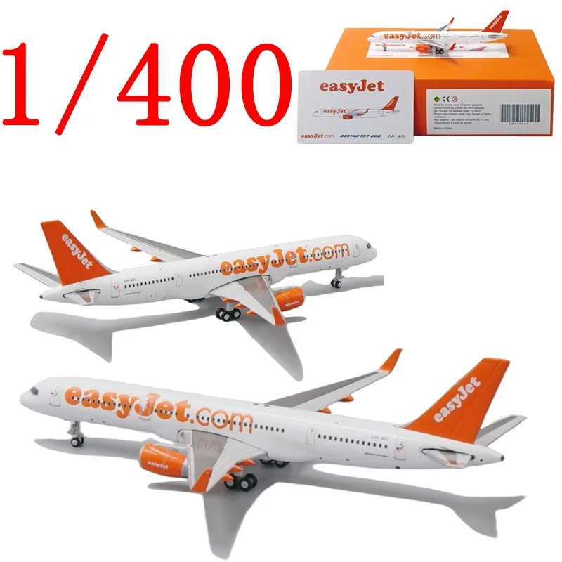 

JC WINGS Diecast 1/400 Scale BOEING Alloy Model Aircraft BOEING B757-200 OH-AFI EW4752001 Play with Airplane Toy Boy Gift Box