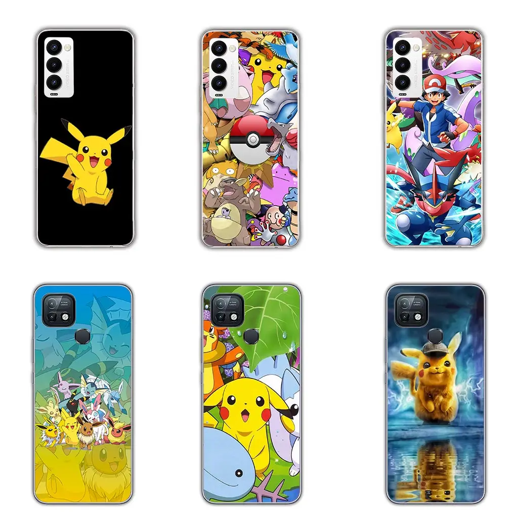 P-Pokemons P-Pikachus Casing for Motorola Moto Edge 40 50 Pro 30 Ultra neo 20 One Fusion G200 E22 E40 E30 E22I Phone Cover Case