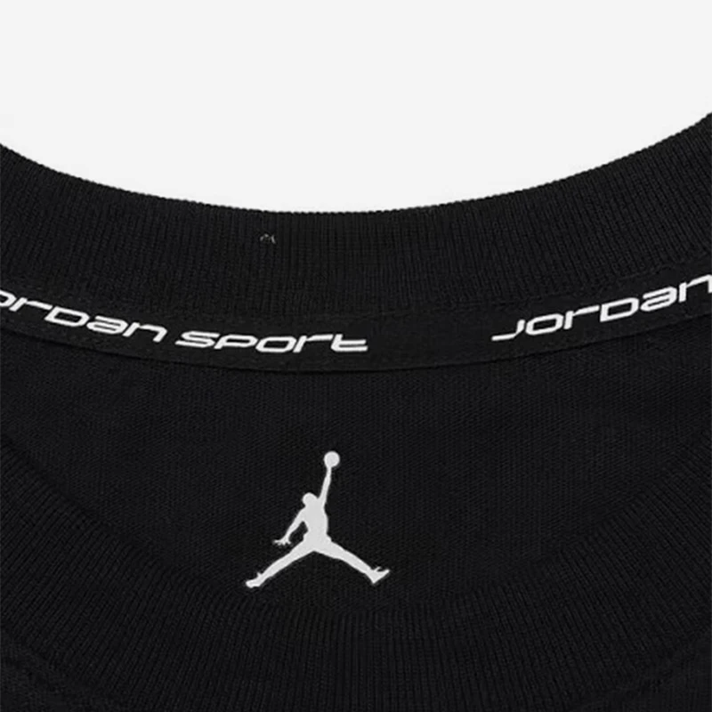 ไนกี้ของแท้ JORDAN ผู้ชายพิมพ์ลายลำลองแขนสั้นระบายอากาศ HJ2396-010