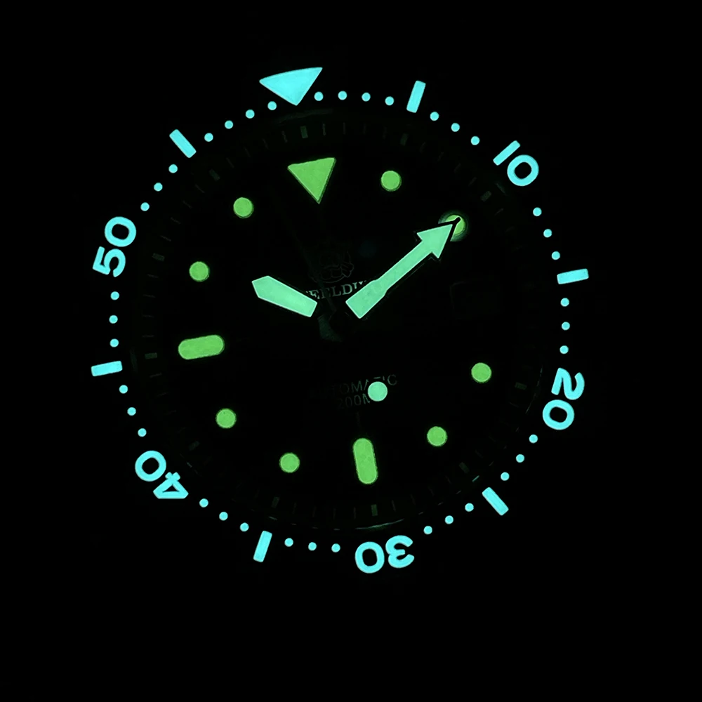 Steeldive SD1973 Men\'s watch Dive Watch Automatic Mechanical Men\'s watch NH35 Super Luminous Diver watch men watches Sapphire