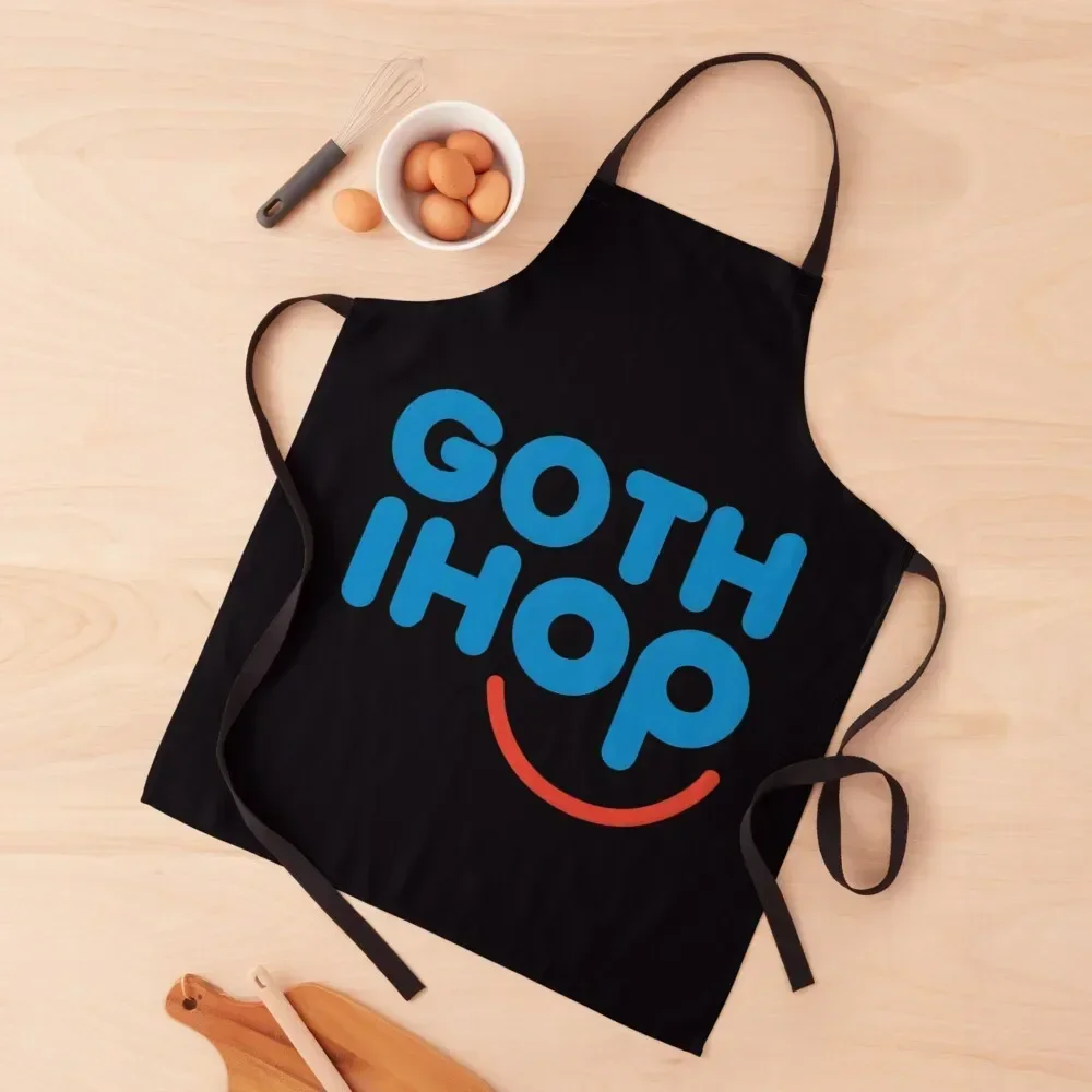 

Goth Ihop Apron Kitchen Novel Kitchen Accessories Hairdressing Costume Waiter Apron