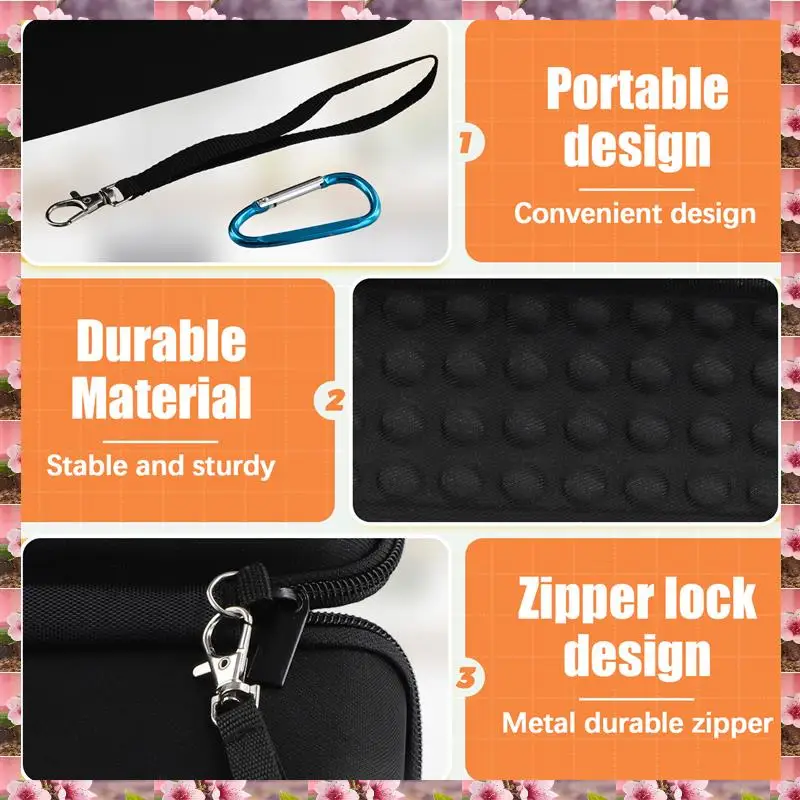 

2025 For Flip 6 Case Bag Wireless Bluetooth Speaker EVA Hard Portable Travel Protective Box Shockproof,For Flip 6 Case B