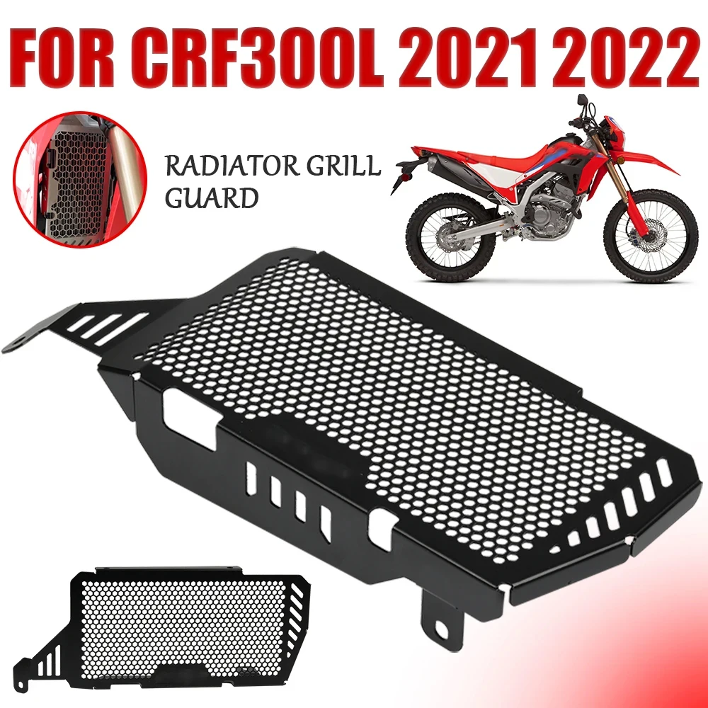 Dirt Bike Radiator Guard Protection Grille Cover For HONDA CRF300L CRF 300 L CRF 300L CRF 300L 2021 2022 Motorcycle Accessories