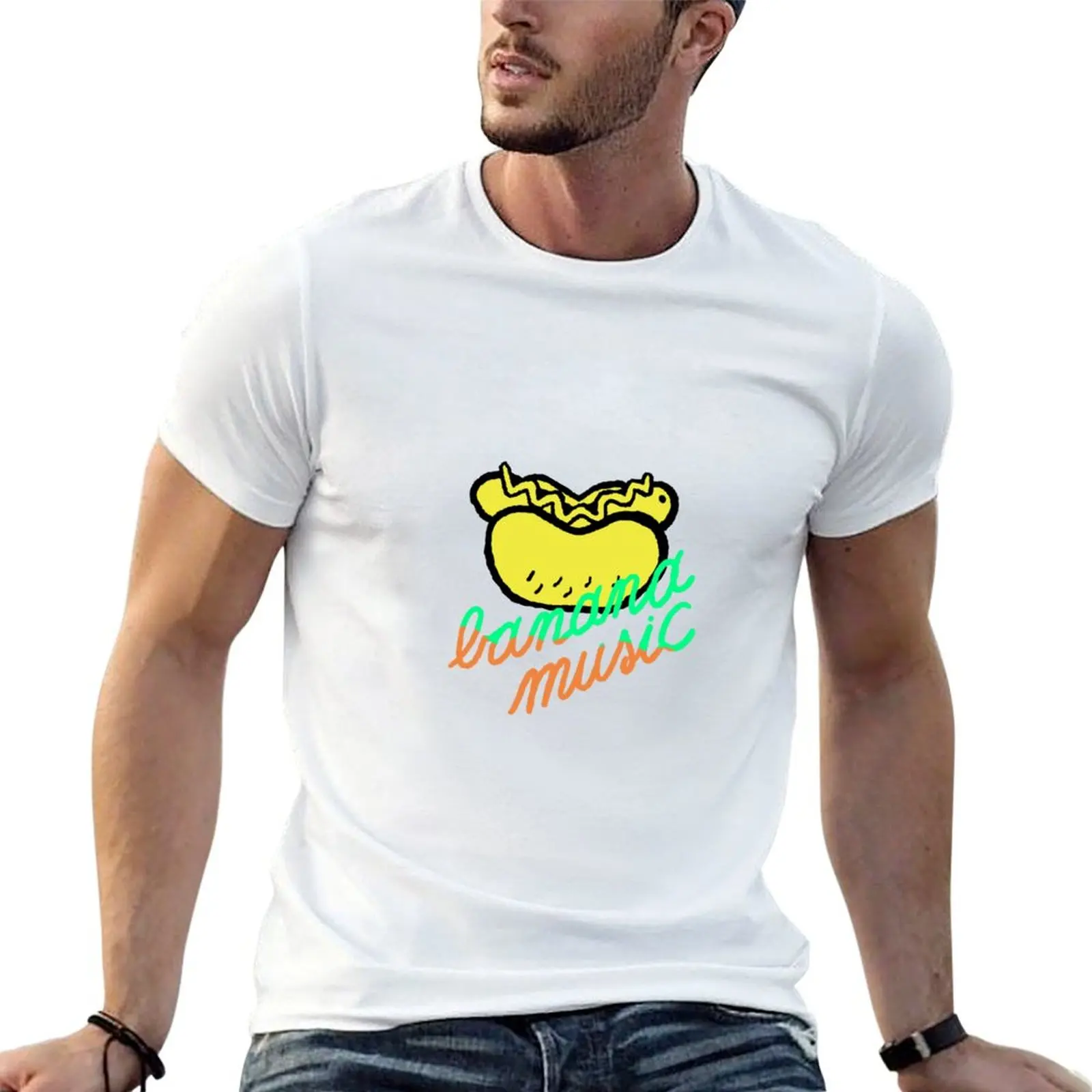 

Banana Music T-Shirt cotton t shirts high quality cotton t shirt pack T-Shirt