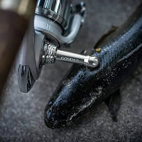 Imagen 2 del producto Gomexus Soporte Antirayaduras de Carrete R3 para Shimano Sienna Nasci Daiwa Revros Ninja Lock Type Spinning Reel Stand Metal 42mm porta carretes pesca soporte cañas de pescar material de pesca reel stand