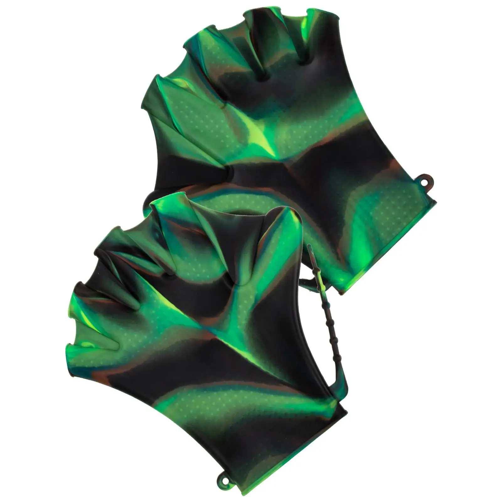 

Adult Silicone Swimming Paddles Diving Gloves Water Fitness Gloves Adjustable Hand Protection Gear Pool Training