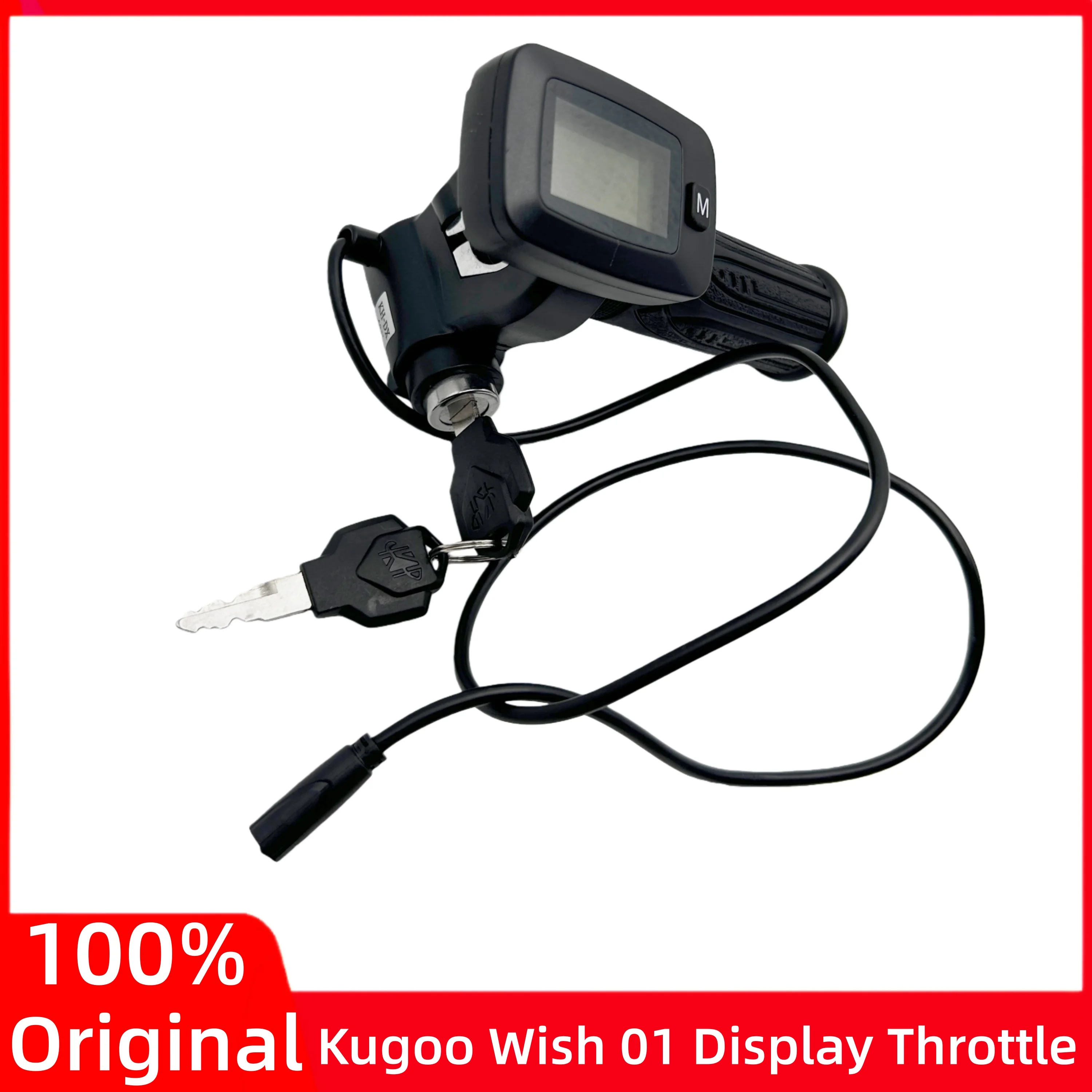 

7pin Plug Display Throttle for Kugoo Wish 01 electric Scooter Escooter Wish01 instrument Speed Control Parts and Accessories