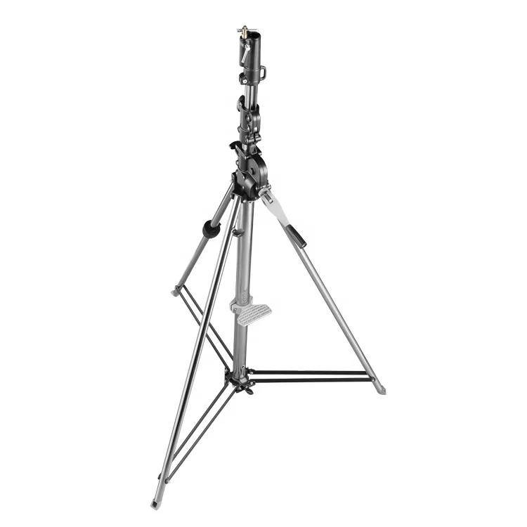 

Load Bearing 30kg Stainless Steel Video Film Shooting Camera Studio Professional Photography Equipment Light Stand Tripod