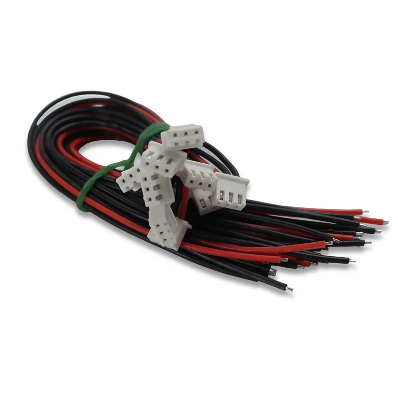 5Pcs 22AWG 20CM 1S -8S Lipo Balance Wire Extension Charged Cable XH2.54 Male Plug For RC IMAX B6 Connector Plug Wire view 2