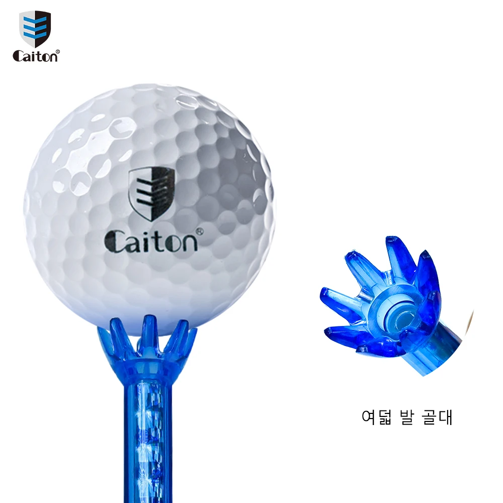 Caiton Premium Magnetic Golf Tee-3.2in Is Convenient And Removable, Less Friction, Three Colors, Golf Accessories, (One Box)