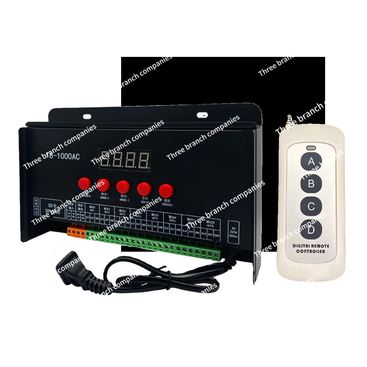 

LED with controller water light intelligent programmable full color light bar