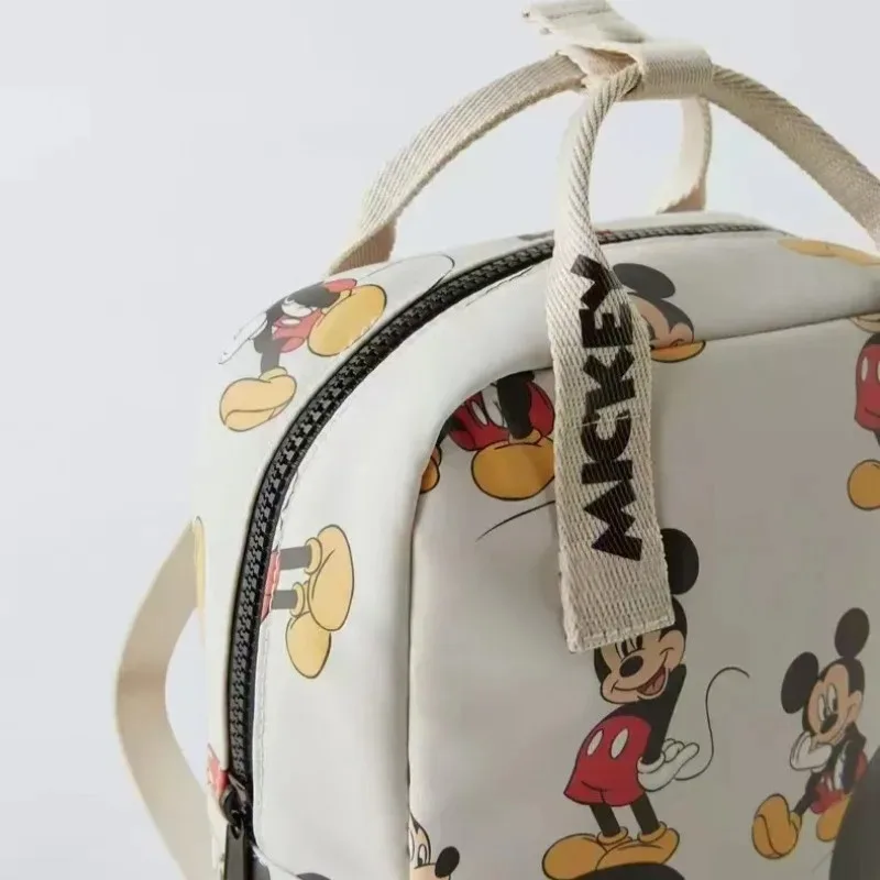 ديزني 2026 جديد ميكي ماوس كارتون لطيف للأطفال حقيبة مدرسية عصرية خفيفة الوزن حقيبة رياض الأطفال #5