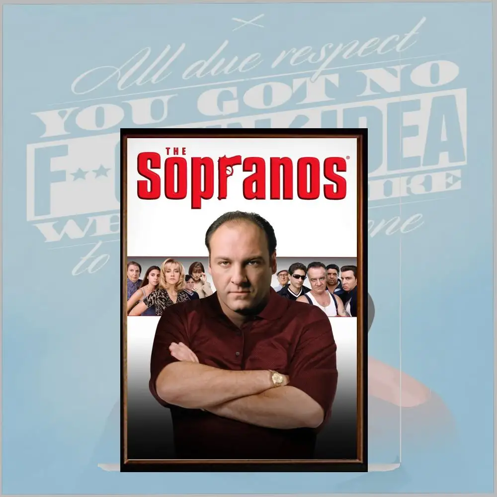 

The S-Sopranos Family Movie Poster HD Anime Hot Theme Singer/OST/Movie-Waterproof Self-Stick Home Decor