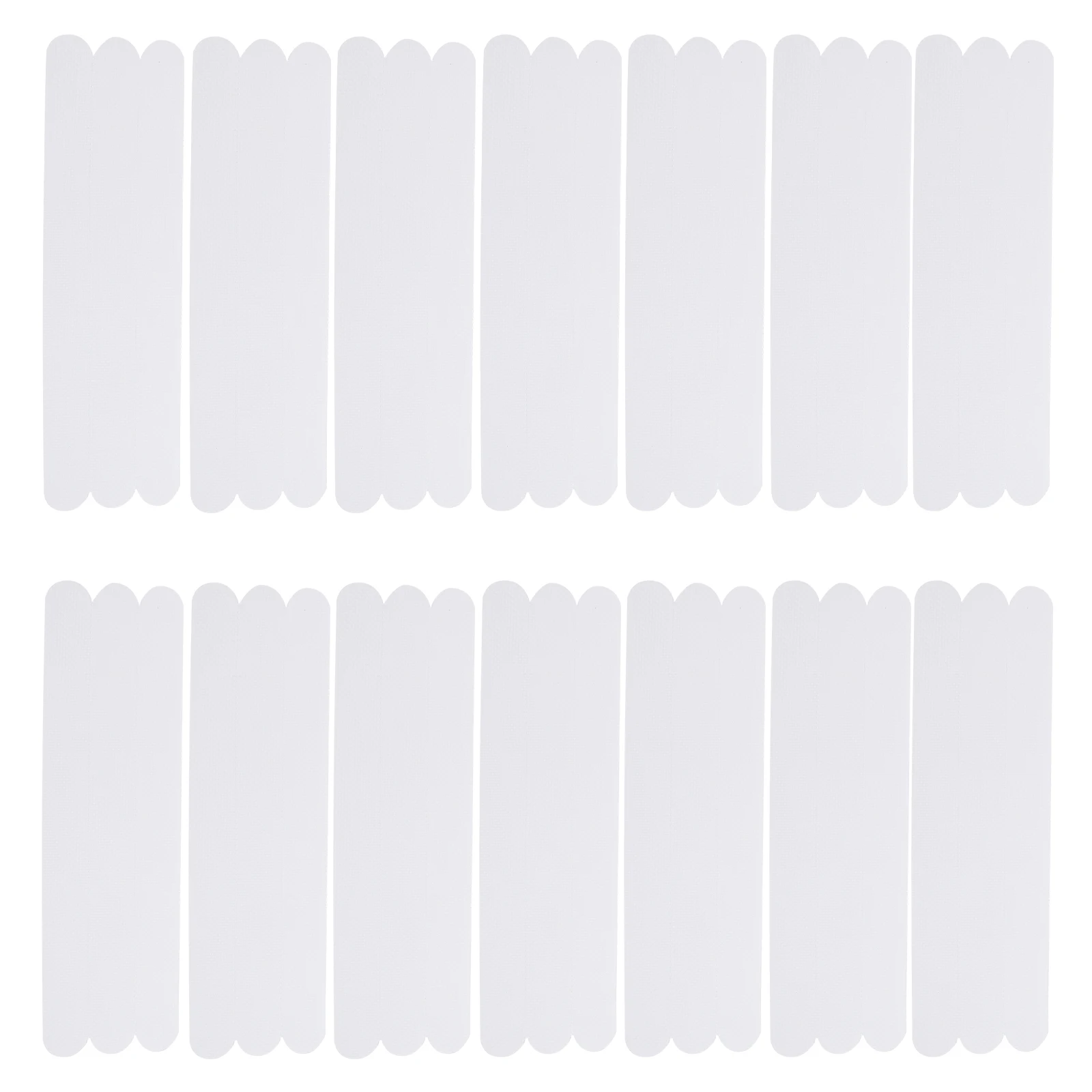 

36pcs Non-slip Tape Stickers White Bathroom Floor Shower Bath Tub Strips Safety Adhesive Treads Durability Waterproof