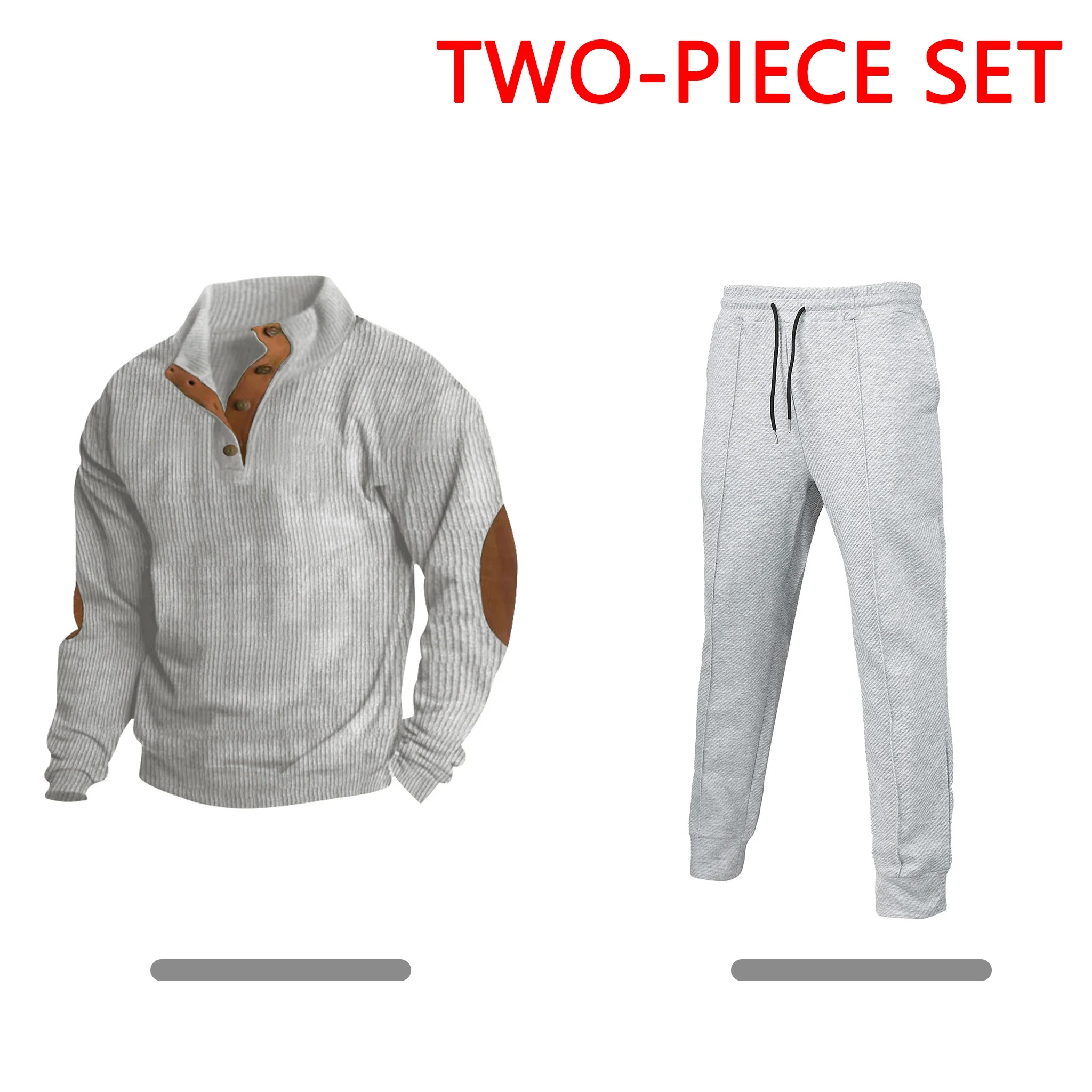 

Осень-зима 2025: мужской вельветовый спортивный костюм, толстовка с длинными рукавами и брюки для бега, повседневная спортивная одежда, уличная одежда, европейский размер