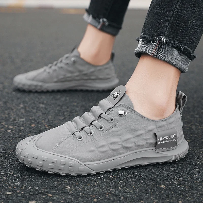 Men Shoes New Summer Men Canvas Shoes Casual Breathable Walking Sports Shoes Male Spring Flat Sneakers Students Chaussure Homme
