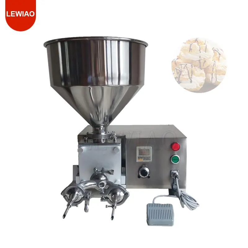 Donut Jam Bream Cream Injector Cream Filling Machine Cup Cake Filler Machine