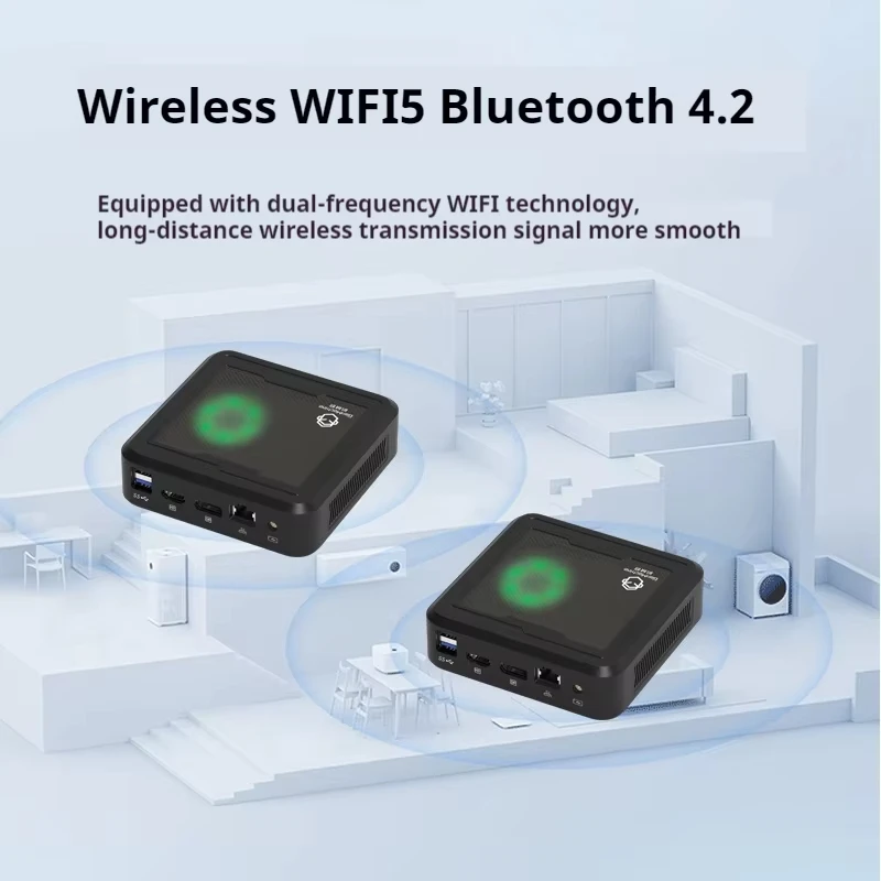 GenMachine R3 AMD Ryzen3 2200U MINI PC Windows 10/11Pro DDR4 Dual Channel WIFI5 BT4.2 Desktop Office Gaming Computer pc gamer