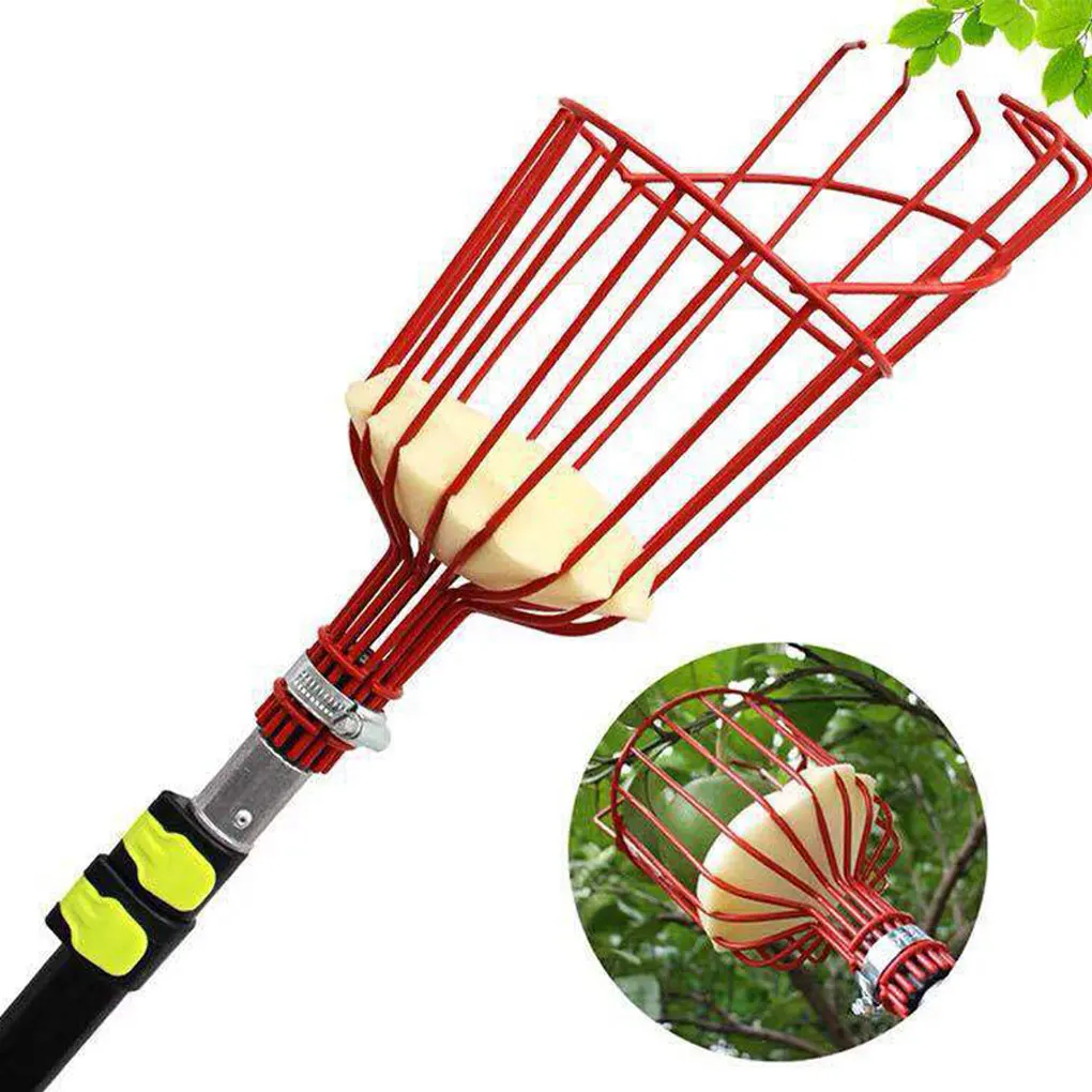 سلة عميقة منتقي الفاكهة رئيس مريحة منتقي الفاكهة الماسك التفاح الخوخ قطف مزرعة حديقة قطف جهاز أدوات الحدائق