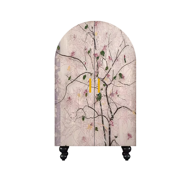 

Chinese-style door-to-door wardrobe small apartment installation-free bedroom wardrobe storage cabinet