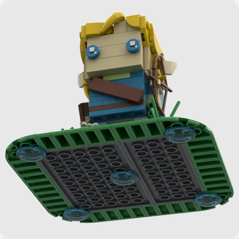 260 pçs moc brickheadz link lágrimas o reino modelo de construção presentes de natal blocos brinquedo arquitetura montar diy tijolo aniversário