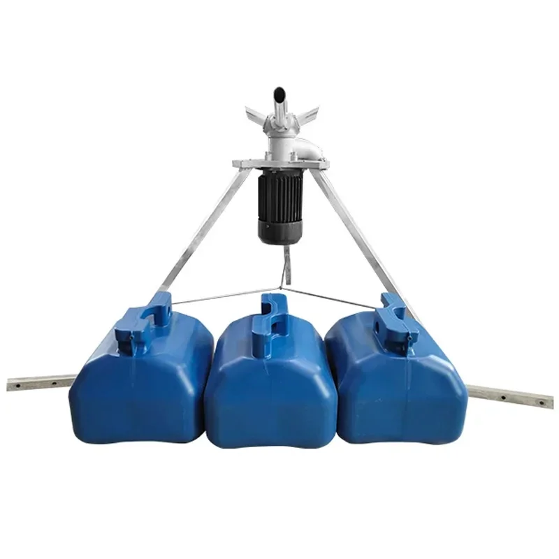 Positive-Pressure Air-Fed Feeder, Fish Pond Feeder, Fully Automatic 360° Remote-Control Fish Feeder(Customized)