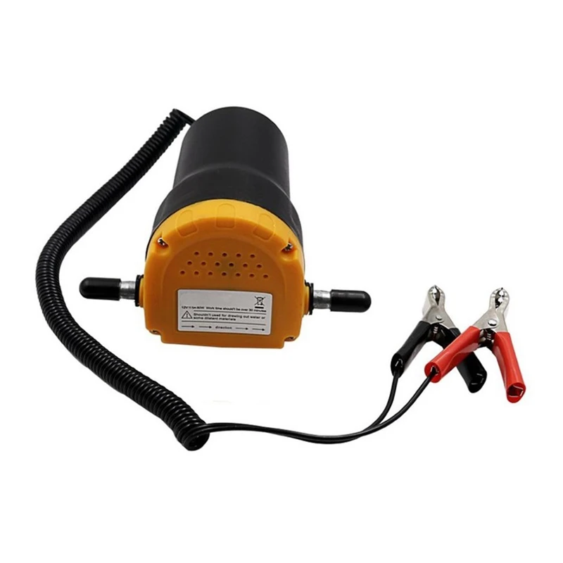 12V Engine Oil Pump Electric Self-Suction Pump Motor Oil Crude Oil Extractor Scavenge Suction Transfer Change Pump