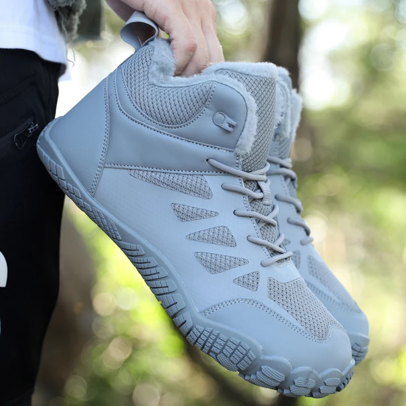 

Anti-slip Wear-resistant Hiking Shoes,Warm High-top Insulated and Thickened Snow Boots,Outdoor Cold-weather Mountaineering Shoes