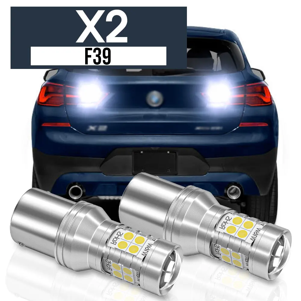 

2pcs LED Backup Light Reverse Lamp Blub Canbus Accessories For BMW X2 F39 2017 2018 2019 2020