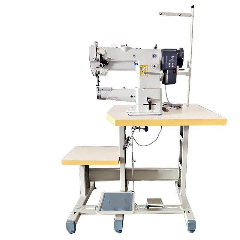 

Промышленная швейная машина для кожи с высокой головкой, специализированная для автомобильной фурнитуры, с высокой скоростью шитья.