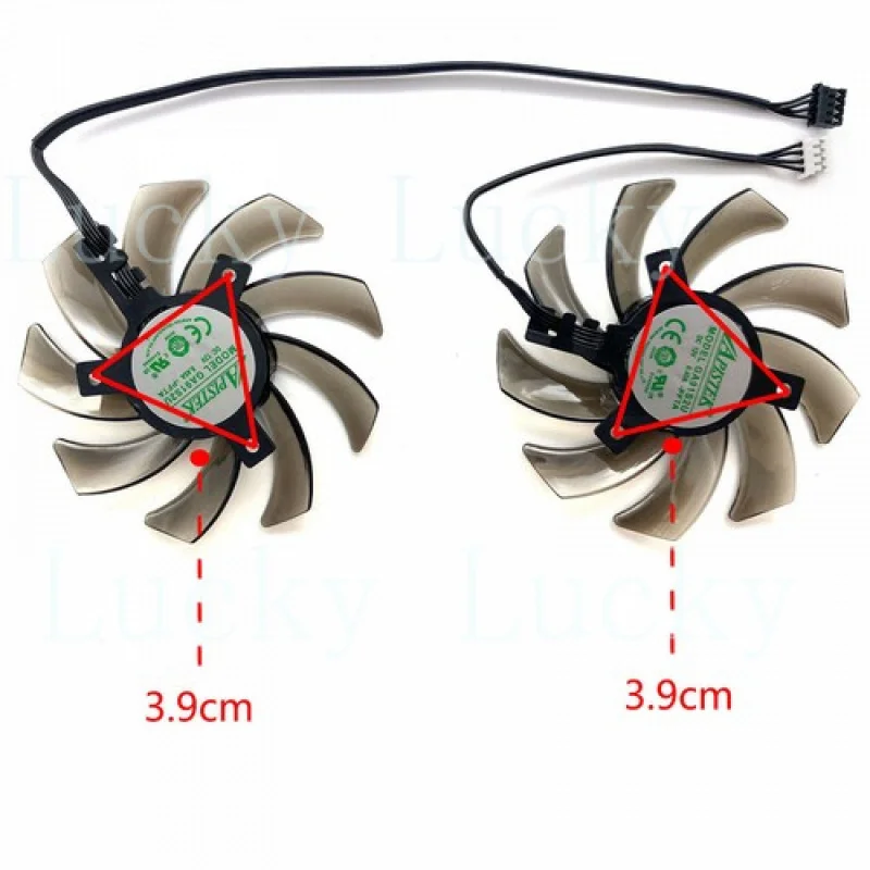 f  GA91S2U Gaming OC Dual Fan Graphics Card Fan for RTX2060 2060S 2070 GTX1660S