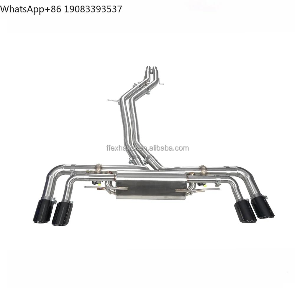 

Performance Catback Exhaust for Porsche Cayenne E3 9Y0 2017-2019 Stainless Steel Exhaust Valve Control System Pipe Muffler