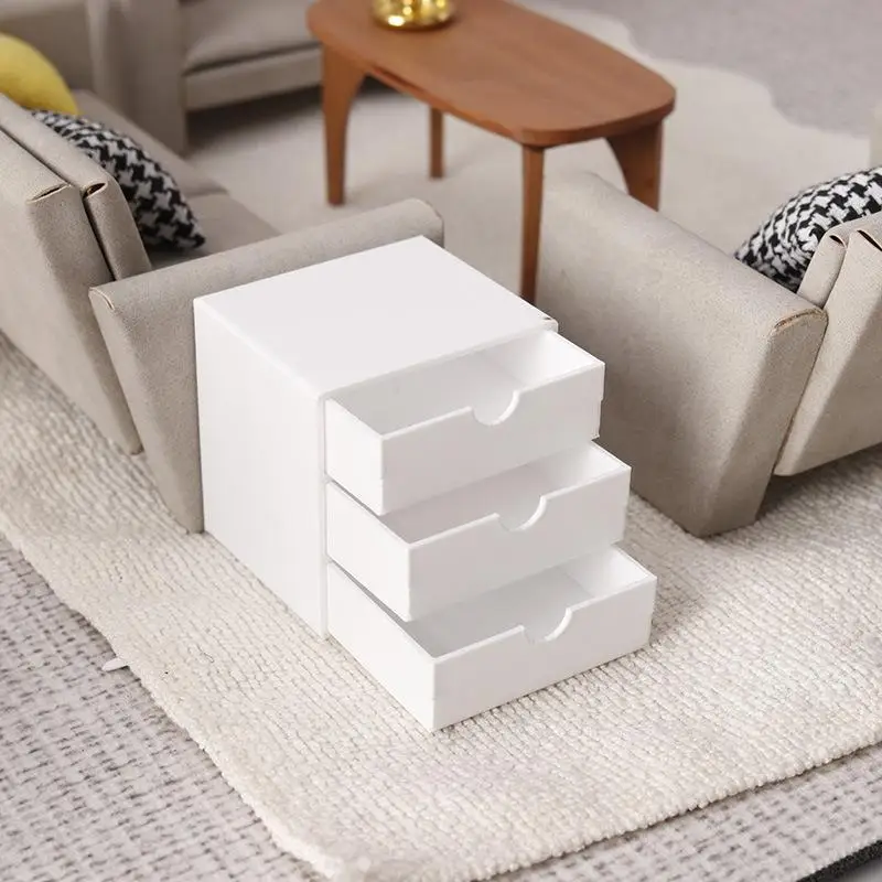 나무 인형의 집 책장 서랍장 1 12 미니어처 수납장 - Kids Toys Drawers 리뷰 및 가격