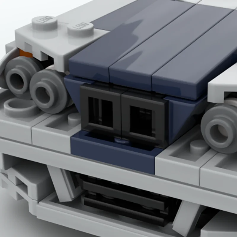 MOC M3 Gtr Campione di velocità Modello di auto d'epoca Auto sportiva da corsa Giocattolo per bambini Tecnologia regalo Blocchi di costruzione