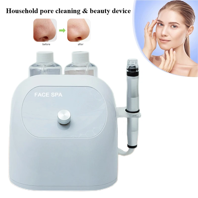 

Newest Blackhead Remover Vacuum Facial Pore Cleaner Suction Tool Power Electric Beauty Face Treatment Machine for Home Salon