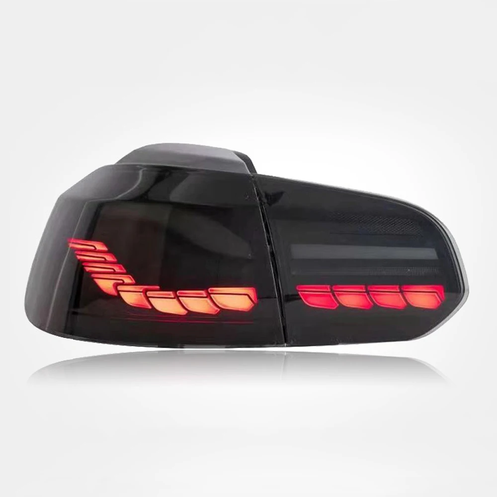 

Для Volkswagen Golf 6 GTI 2010-2012 автомобильный задний фонарь светодиодный задний фонарь динамический стример указатель поворота задний фонарь стоп-сигнал