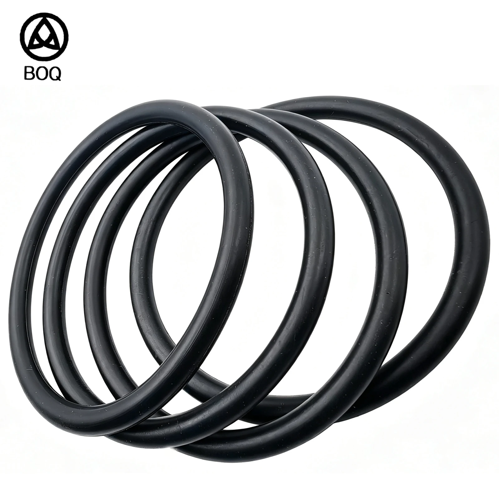 CS 4mm 5pcs NBR O Ring Seal Gasket Thickness OD205-450mm CS4mm Nitrile Butadiene Rubber Spacer Oil Resistance Washer Round