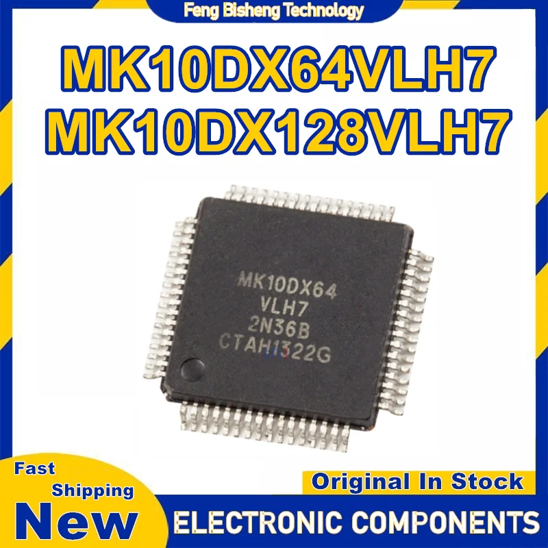 

MK10DX64VLH7 MK10DX128VLH7 LQFP64 32-битный микроконтроллер, новый на складе