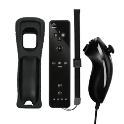 TECTINTER For Nintendo Wii/Wii U 2 in 1 Wireless Remote Controller Gamepad Without Motion Plus Remote Control Wii Joystick