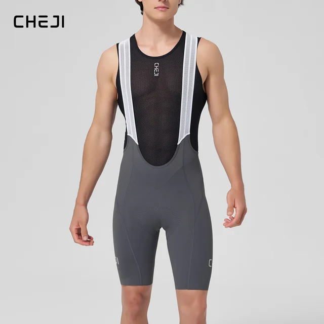 Cheji Men's Cycling Bib Shorts Seamless Construction, Comfortable, Quick-Drying and Breathable 7 Cheji Men's Cycling Bib Shorts Seamless Construction, Comfortable, Quick-Drying and Breathable 7