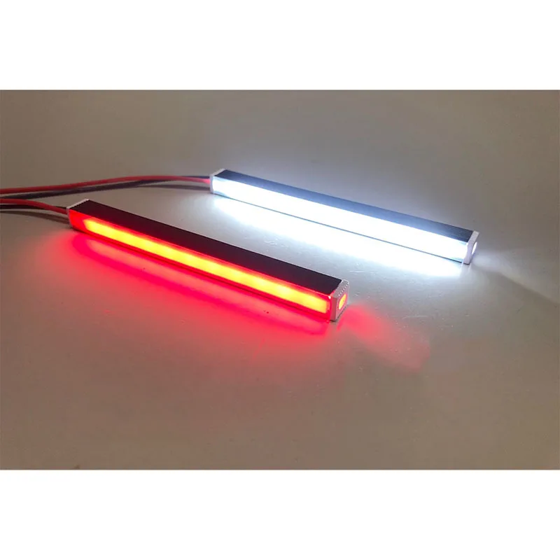 LED Metal Car Lamp Tail Light Strip Bumper Light for 1/10 RC Crawler Car Traxxas TRX4 Defender AXIAL SCX10 II 90046 RC4WD D90